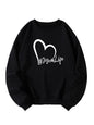 Kotty Women Full Sleeve Round Neck Pinted Sweatshirt