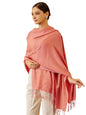 Pashmoda Women Rahmat Fine Wool Melange Stole (Size 28x80 Inches)