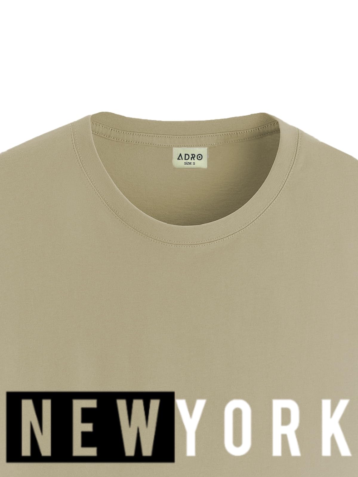 ADRO Tshirt for Men | Printed T Shirt for Men | 100% Cotton T-Shirt |Printed T Shirt | T-Shirts | RN24-NKY