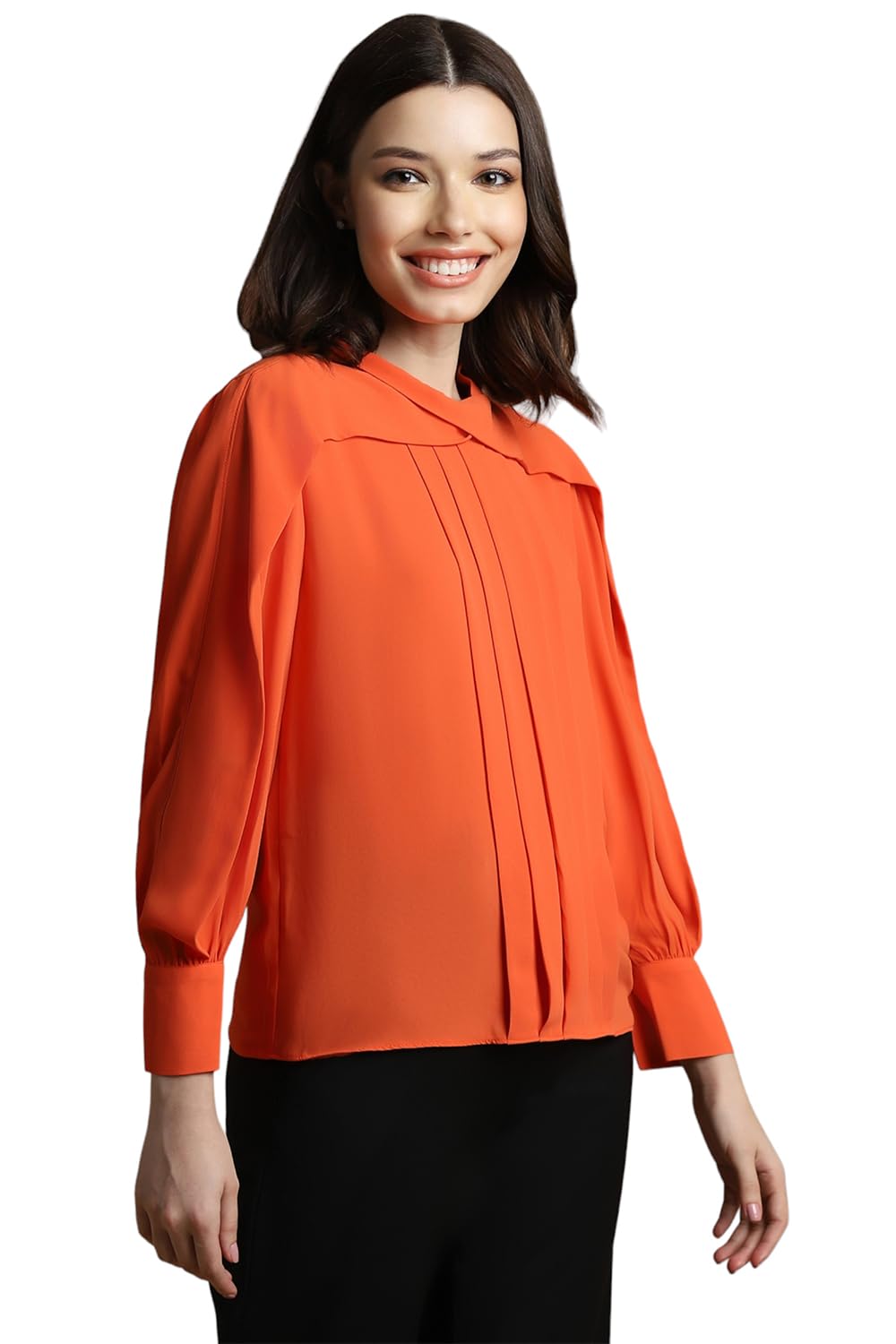 Allen Solly Women Solid Formal Shirt