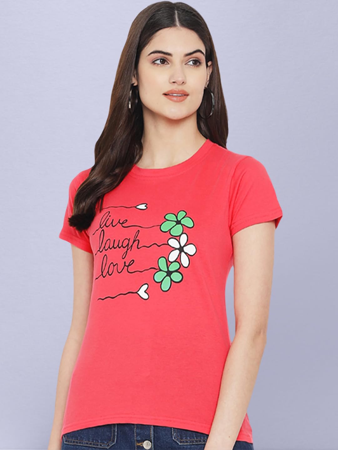 Tee Projekt Womens Cotton Blend Regular Fit T-Shirt