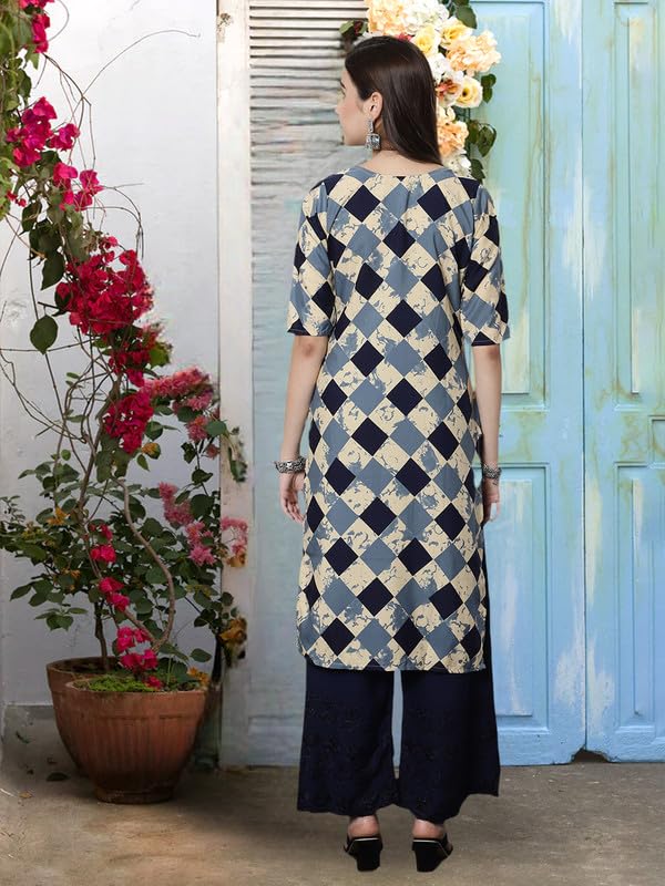 Pinkmint WomenS Crepe Kurti For WomenS Ethnic Printed Kurti For WomenS (Pack Of 5)