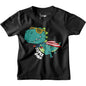 Bon Organik Boys Regular Fit T-Shirt (BON12203_Black