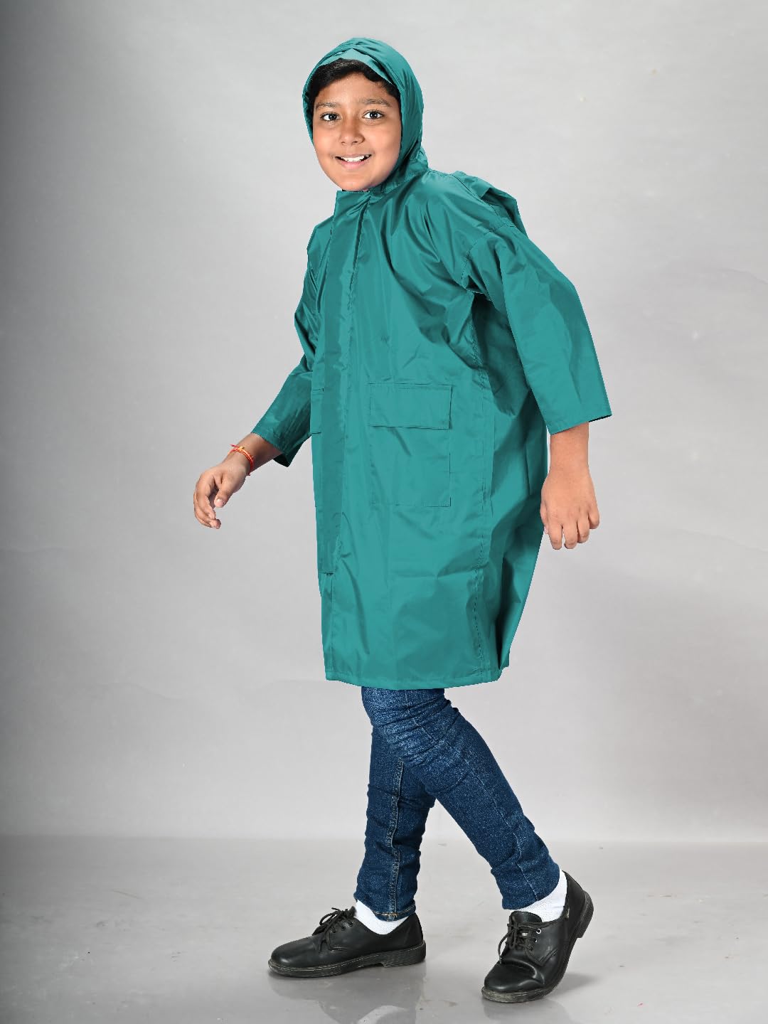 Lux Venus Boys Raincoat With School Bag Cover