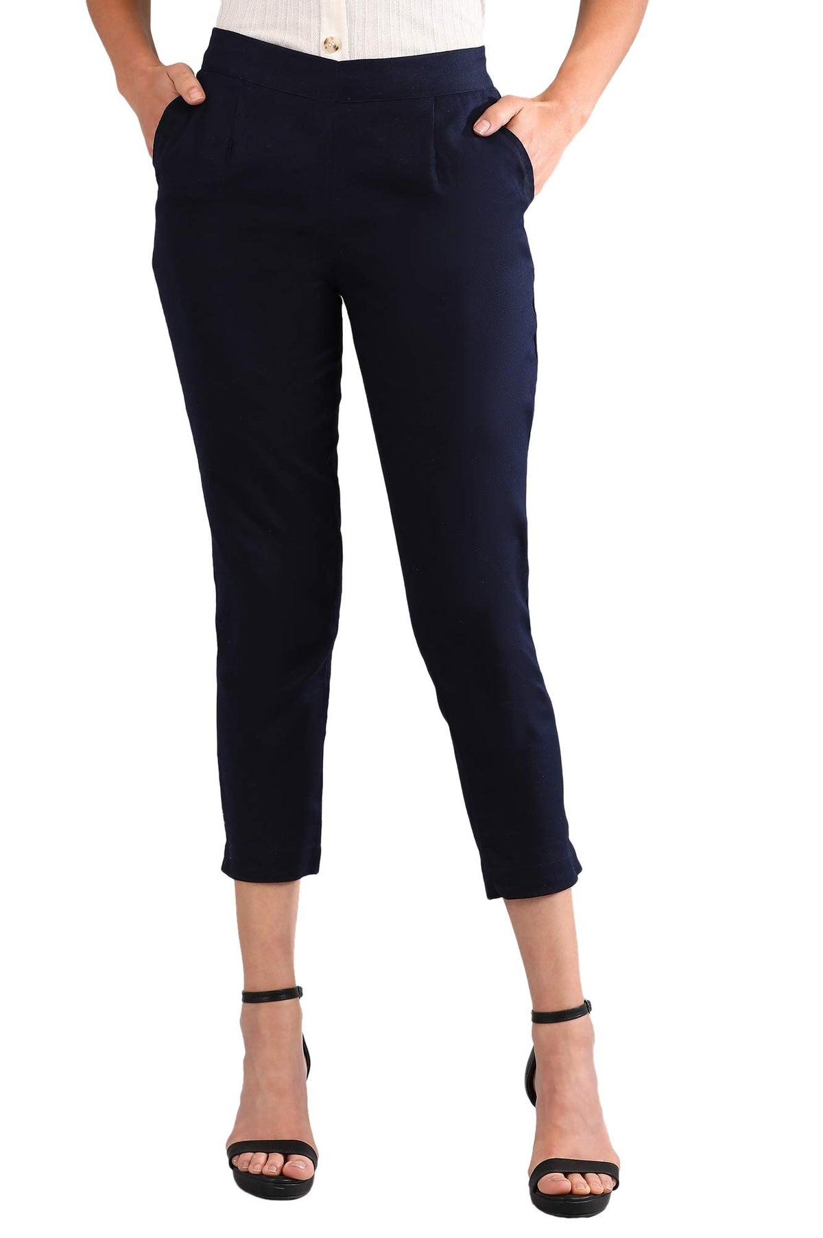 Aurelia Womens Tapered Pants (20CRA60015-600450_Blue_XL)