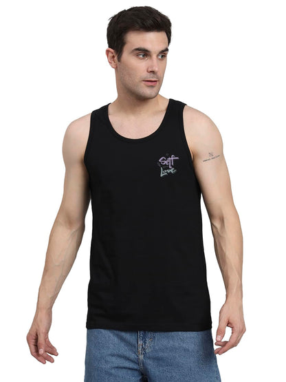 Peppyzone Mens Regular Fit Vest (TT-Teddy16FB20FB_Black