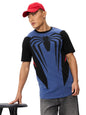 The Souled Store Official Spider-Man Originals: Spidey Sense Graphic Printed Regular Fit Cotton Short Sleeve Round Neck Drop Cut