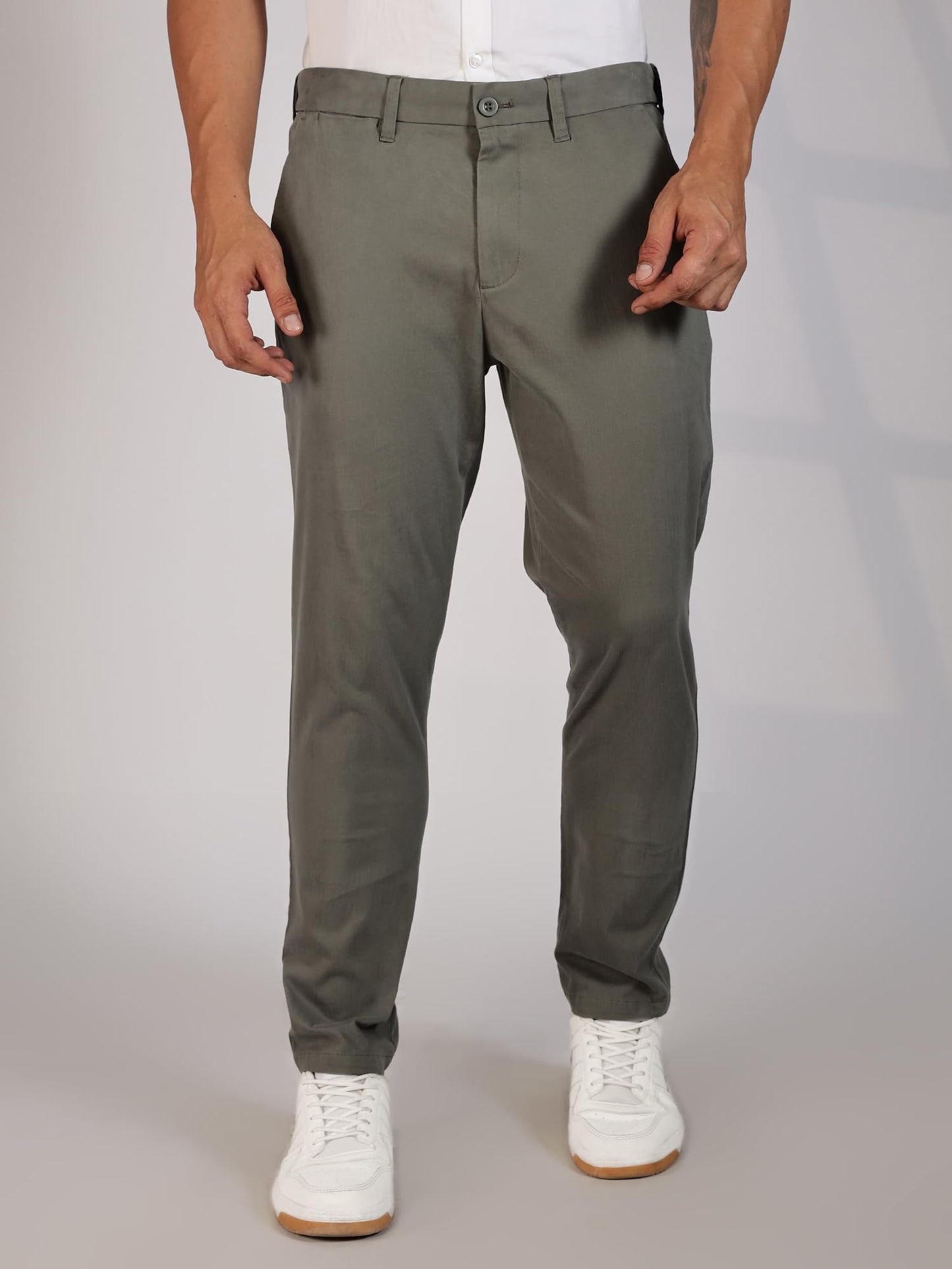 Thomas Scott | Mens | Slim Fit | Cotton Blend | Breathable Fabric | Stretchable Fabric | Casual | Semi Formal | Trouser | Chino