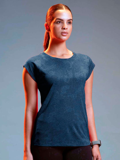 Lyra WomenS Rapid Dry Short Sleeve Breathable And Flexible Fit Active Top