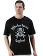 Veirdo Mens Oversized Motorhead Printed Short Sleeve T-Shirt