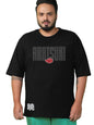 Bewakoof Plus Official Naruto Merchandise Akatsuki Mens Graphic Print Oversized Fit Half Sleeve Round Neck Cotton Plus Size T-S