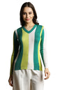 Allen Solly Women Regular Fit Striped Casual Full Sleeve Top
