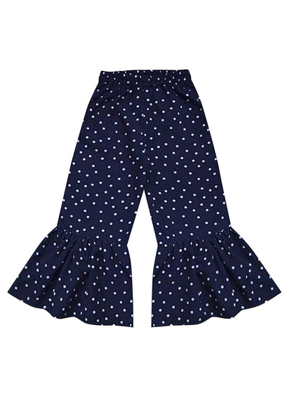 A.T.U.N. (ALL THINGS UBER NICE) Girls High Rise Regular Elasticated Waistband Casual Ruffle Pants