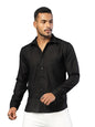 Rigo Linen Solid Shirts for Men | Full Sleeves Regular Fit Mens Shirt | Casual Shirt | Beach | Party | Outing Wear Shirt for Bo
