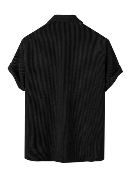 Nobel Monk MenS Solid Casual Shirt |Half Sleeve | Regular Fit |Stylish Shirt For Men