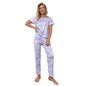 SHIENZY Womens Stylish Avacado Printed Night Suit || T-Shirt & Pyjama for Nightwear Set || Casual Lounge & Sleep Wear for Girls
