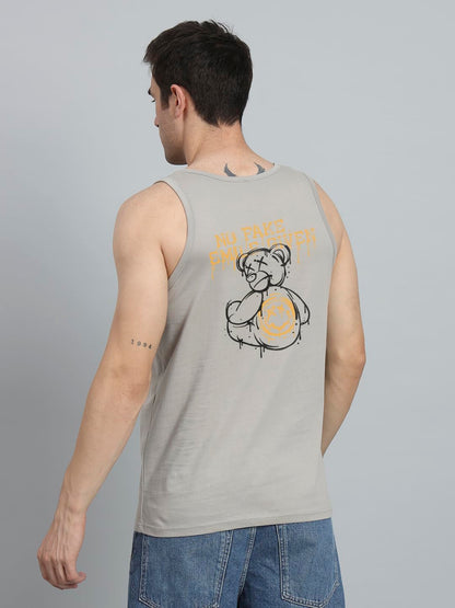 Peppyzone Mens Regular Fit Vest (TT-Teddy36FB40FB_Grey2