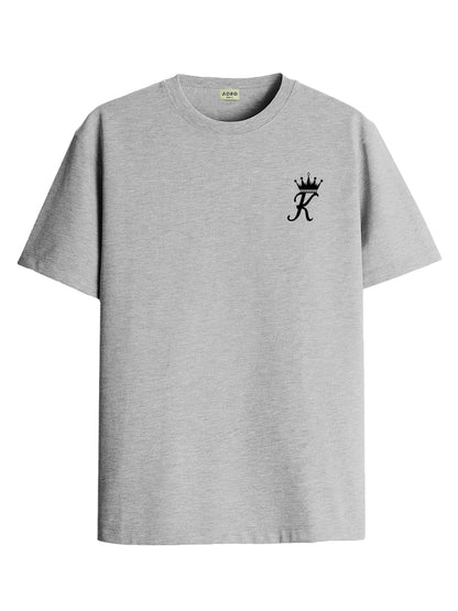 ADRO T-Shirts for MenChest Printed T-Shirt for MenCotton Tshirt for Men|RN24-STICK-KK-GR