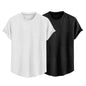 Greciilooks T Shirt For Men Cotton | Textured Oversized Fit Man T-Shirt | Round Neck Half Sleeve Men T-ShirtS