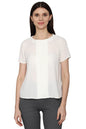 Allen Solly Women Regular Fit Polyester Short Sleeve Round Neck T-Shirt