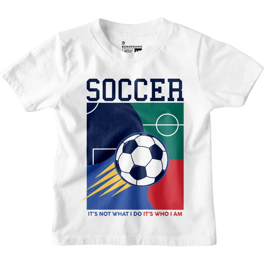 Bon Organik Boys Regular Fit T-Shirt (BON12150_White