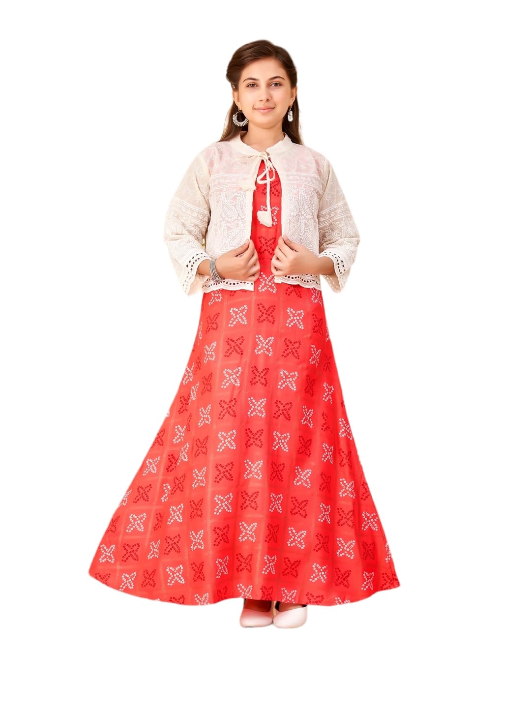 Aarika Girls Gajri Colour Middi (10-15 Years)