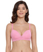 Lyra WomenS Cotton Non Wired Padded Bra Pink