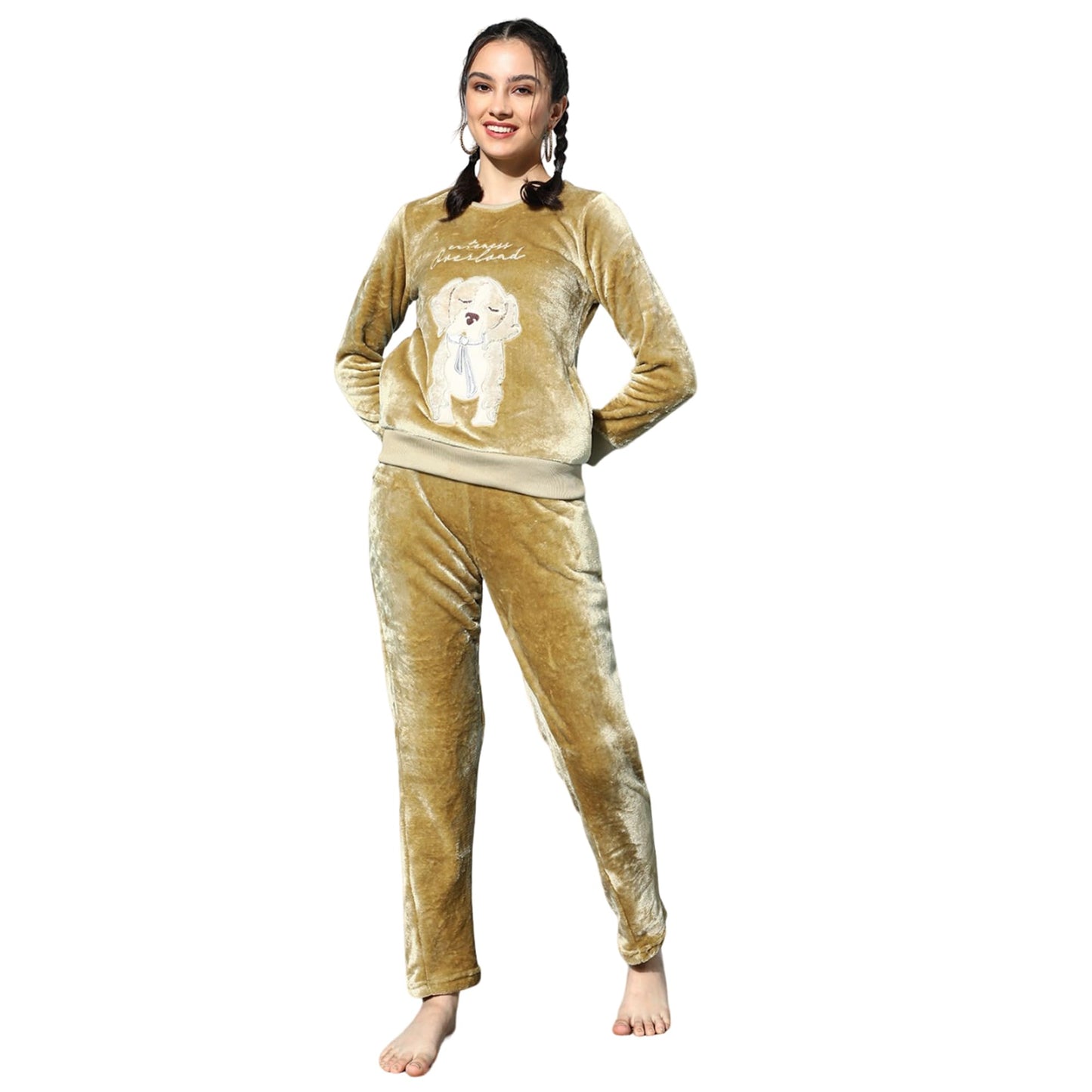 Sweet Dreams Women Printed Track Suit