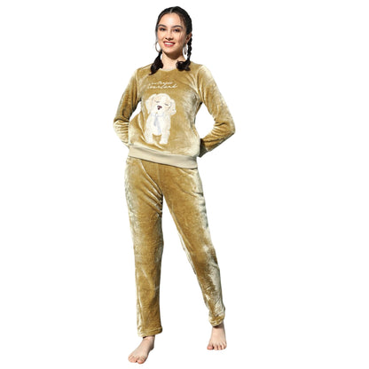 Sweet Dreams Women Printed Track Suit