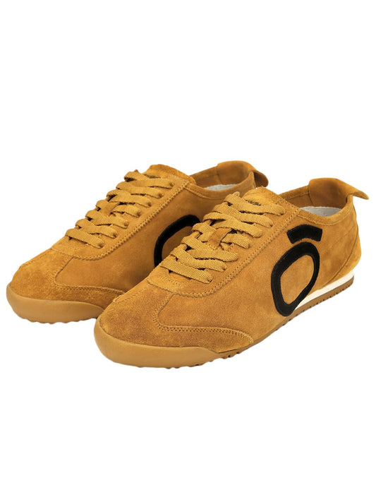 Bewakoof Mens Kill Bill Halo Series Suede Leather Sneakers 1003838 Yellow_UK 7