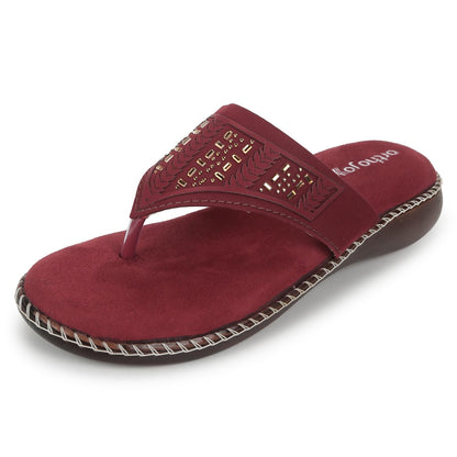 Ortho Joy Doctor Footwear For Women|| Fancy Footwear For Women || Orthopedic WomenS Fancy Slipper/Sandal For Women