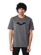 The Souled Store Men Official Minions Busy Ignoring Blue Print Layered Oversized T Shirts for Men Baggy Off-Shoulder Loose Fit R