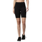 Enamor Athleisure Cycling Shorts for Women with Pockets with Adjustable High Waist and Reflective Graphic Used for Gym Yoga Cycl