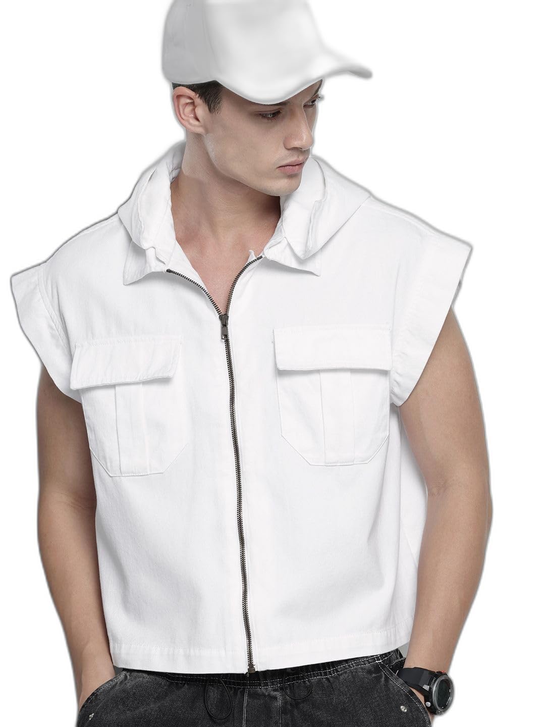 The Indian Garage Co Mens Solid Oversized Fit Shirt