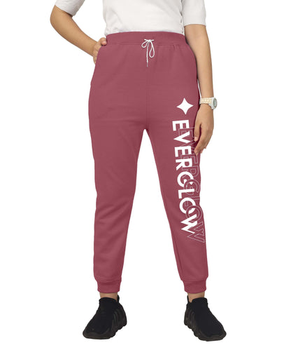 Kyda Kids Girls Cottonblend Printed Track Pants (Pack Of 1)