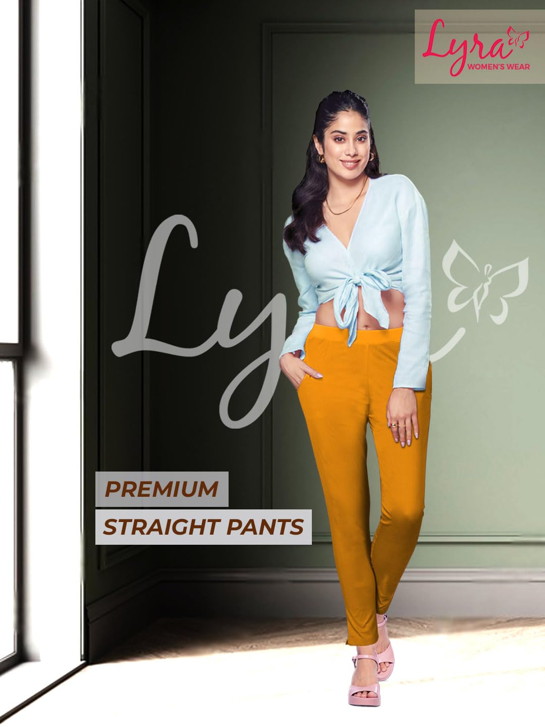 Lyra Premium Straight Pant For Women