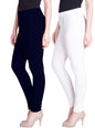 Lyra Cotton Premium Churidar Leggings For Women (Pack Of 2)