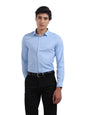 The Indian Garage Co Mens Slim Fit Ditsy Printed Collar Full Sleeves Formal Shirt