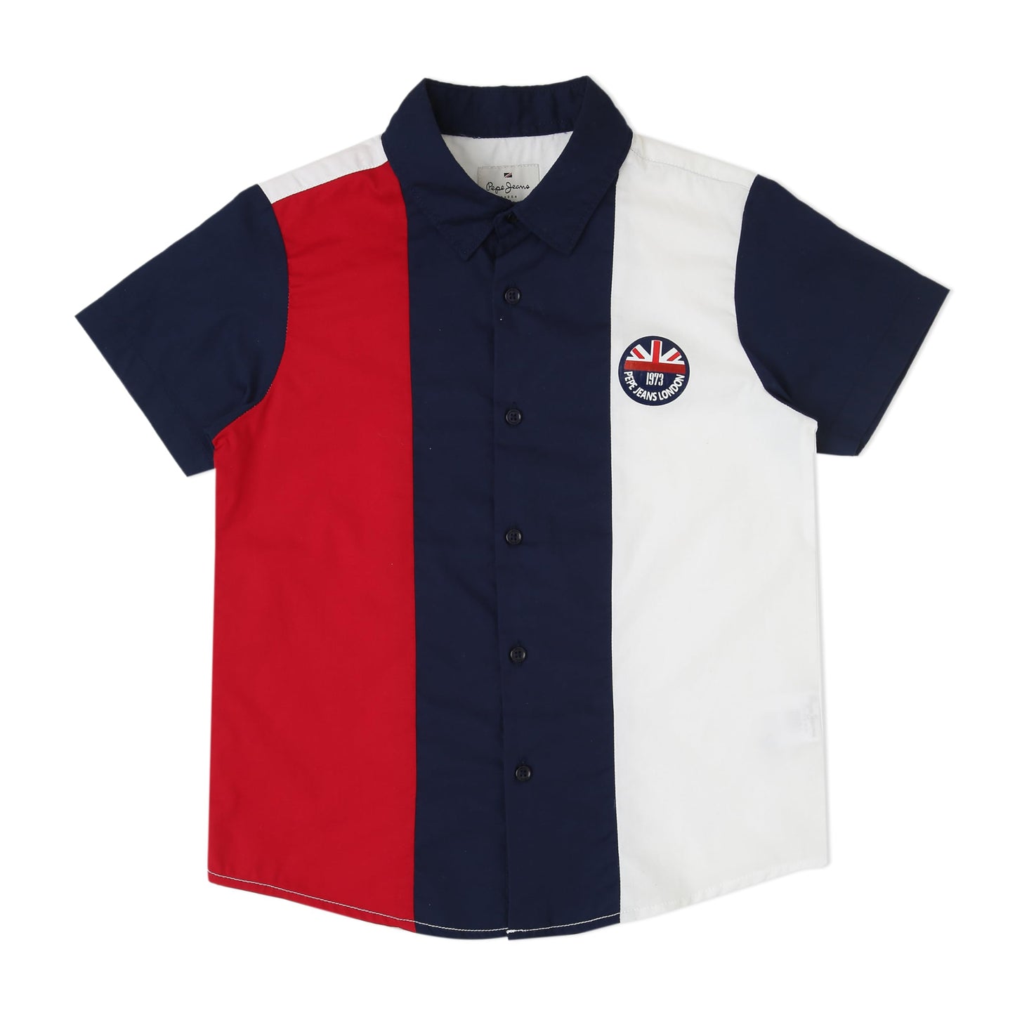 Pepe Jeans Saw Ss Cut & Sew Shirt, Red, 6