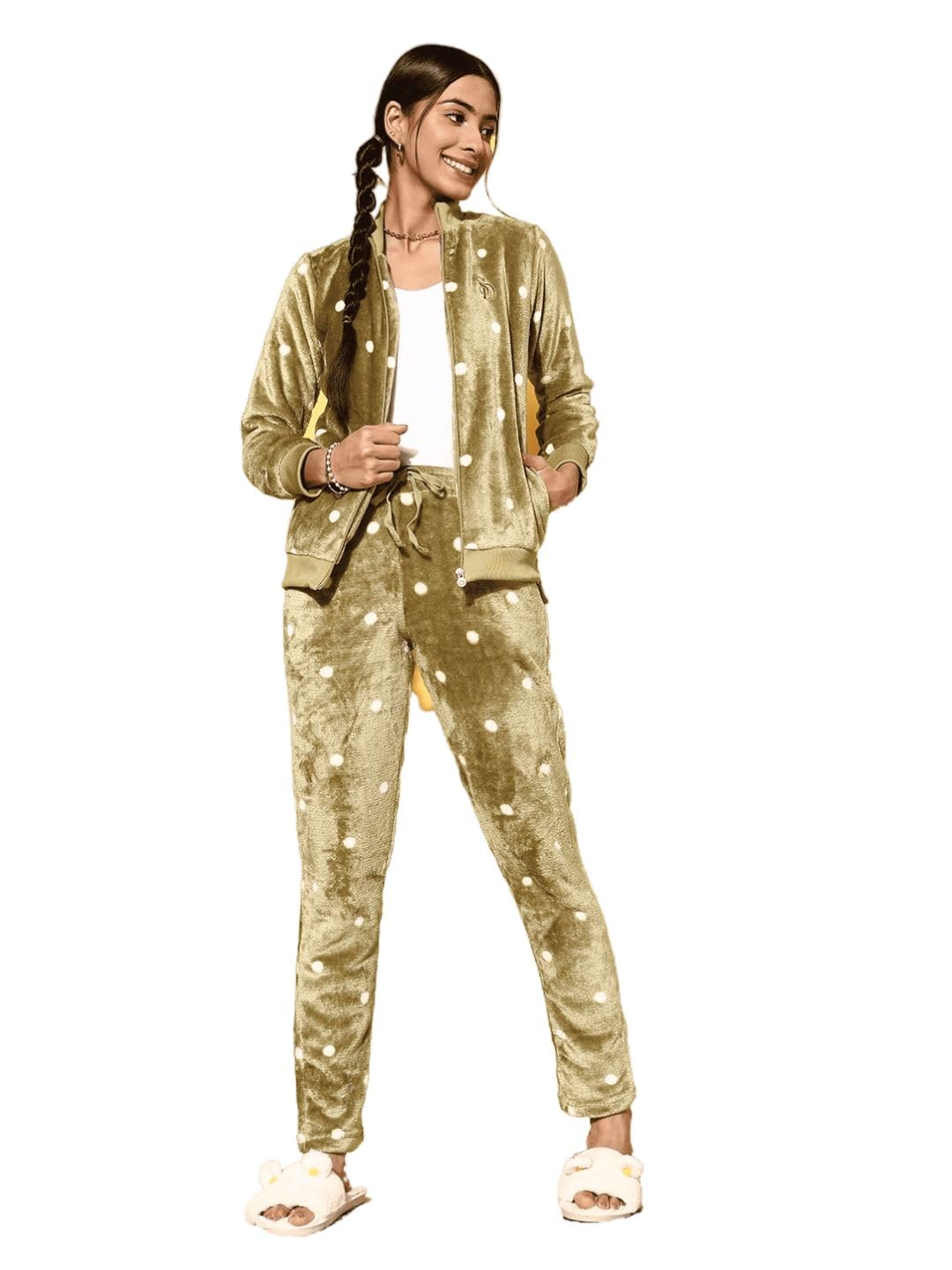 Sweet Dreams Women Printed Tracksuit