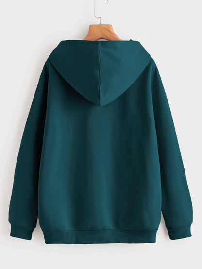 TAGAS Printed Regular Cotton Blend Hoodies for Women || Hooded Womens Hoodies || Sweatshirt for Women || Winter Sweater Hoodie
