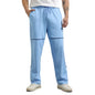 Nobero MenS Straight Sweatpants (1M-Bwjg-R0121_Powder Blue