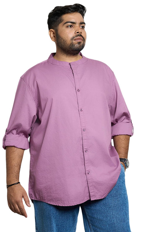 High Star MenS Regular Fit Shirt (Hsmshs24F14_Purple