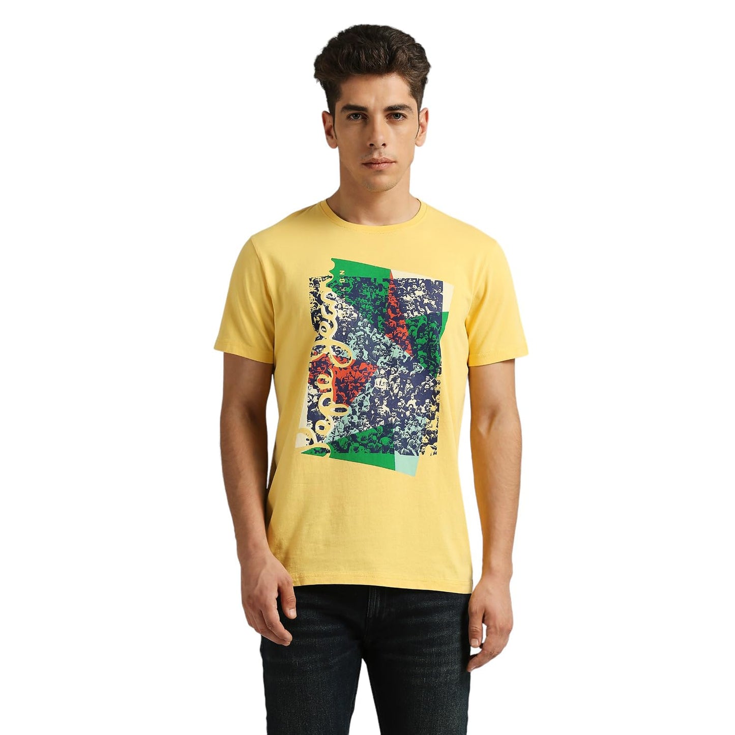 Pepe Jeans MenS Slim Fit T-Shirt (Pm509542_Yellow