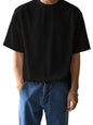 Greciilooks MenS Regular Fit T-Shirt (Gl-Mt-1178_Black