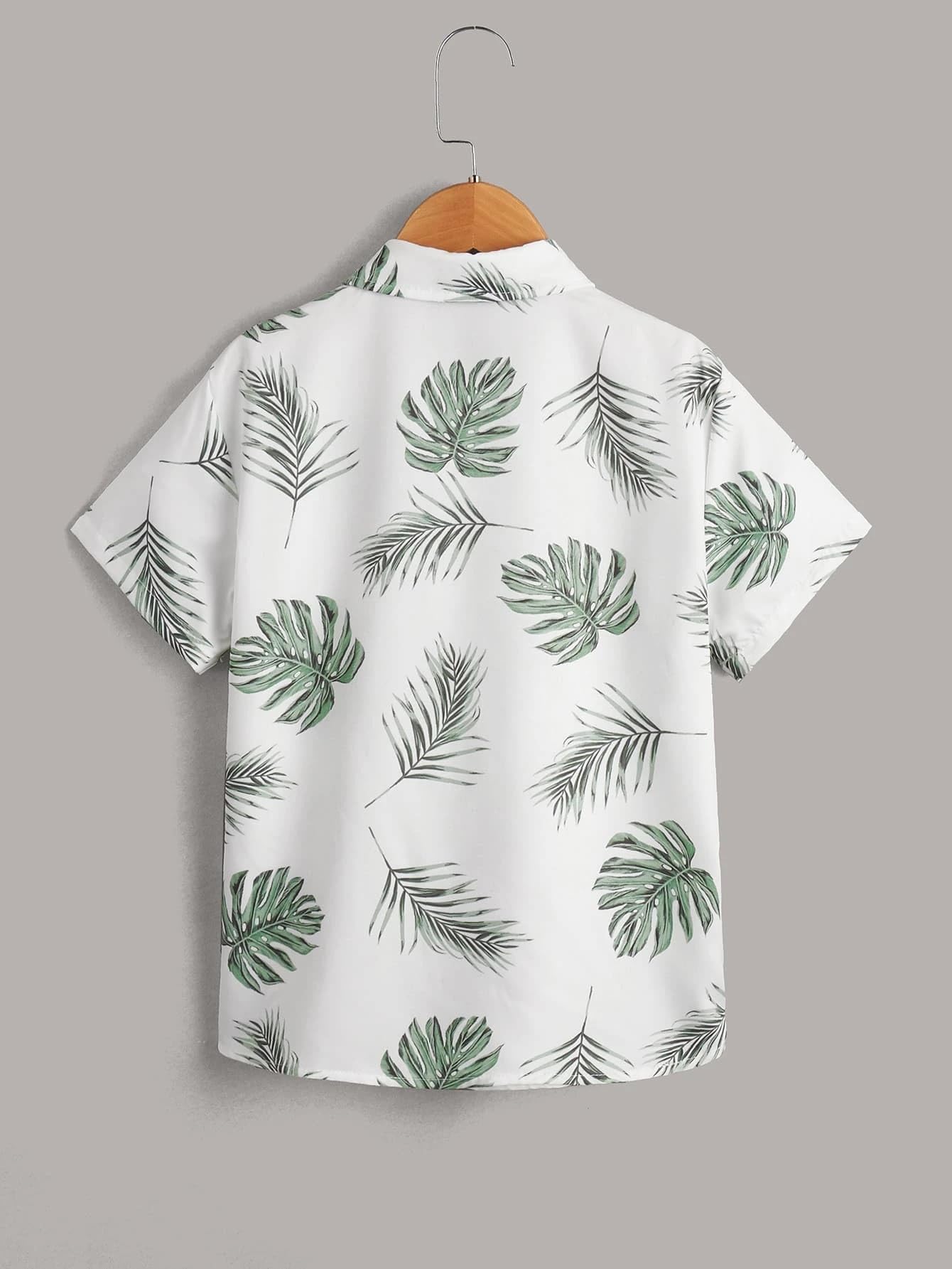 TAGAS Boys Regular Fit Shirt (BS-3001_Green(1)