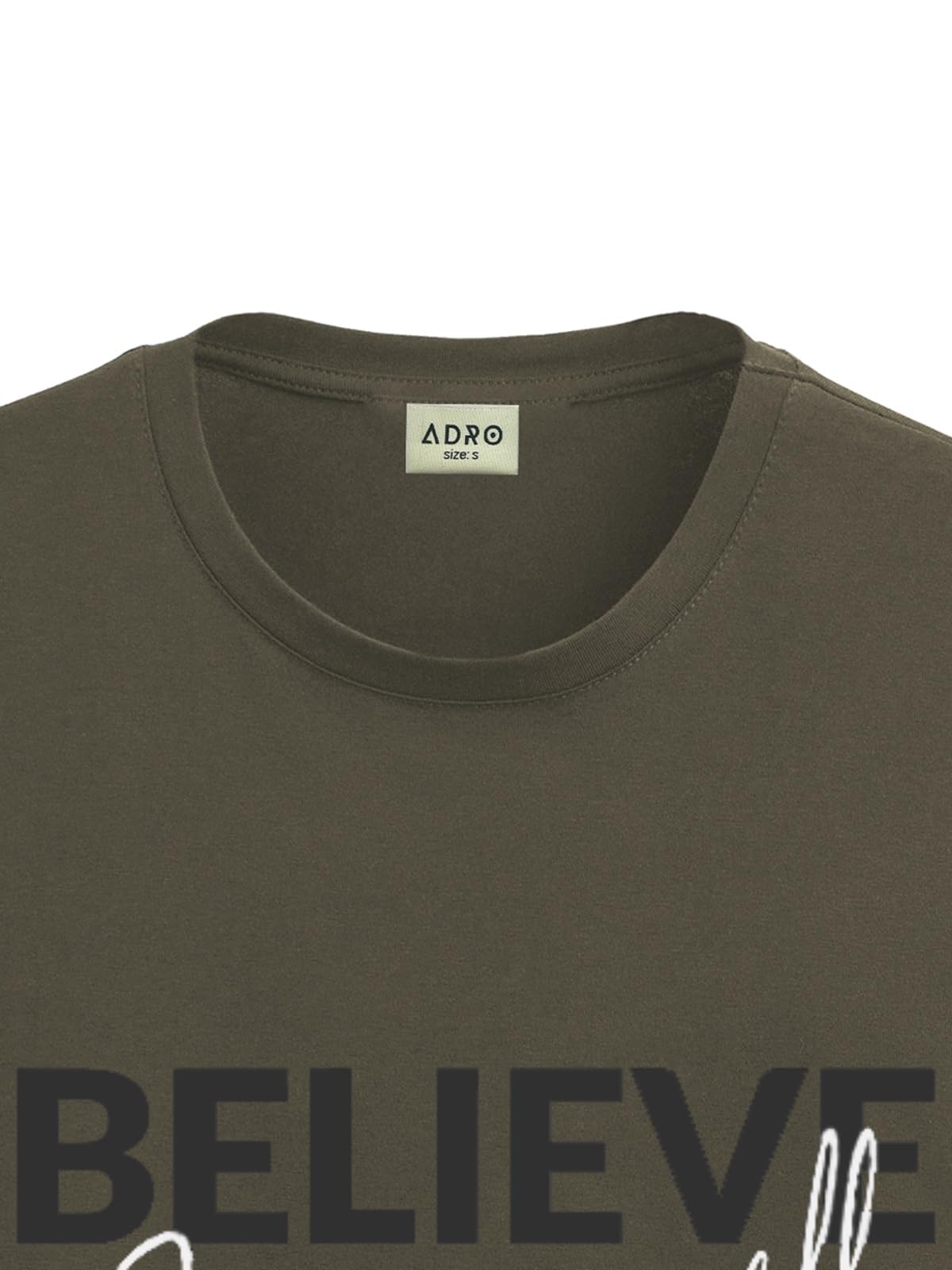 ADRO Tshirt for Men | Printed T Shirt for Men | 100% Cotton T-Shirt |Printed T Shirt | T-Shirts | RN24-INV