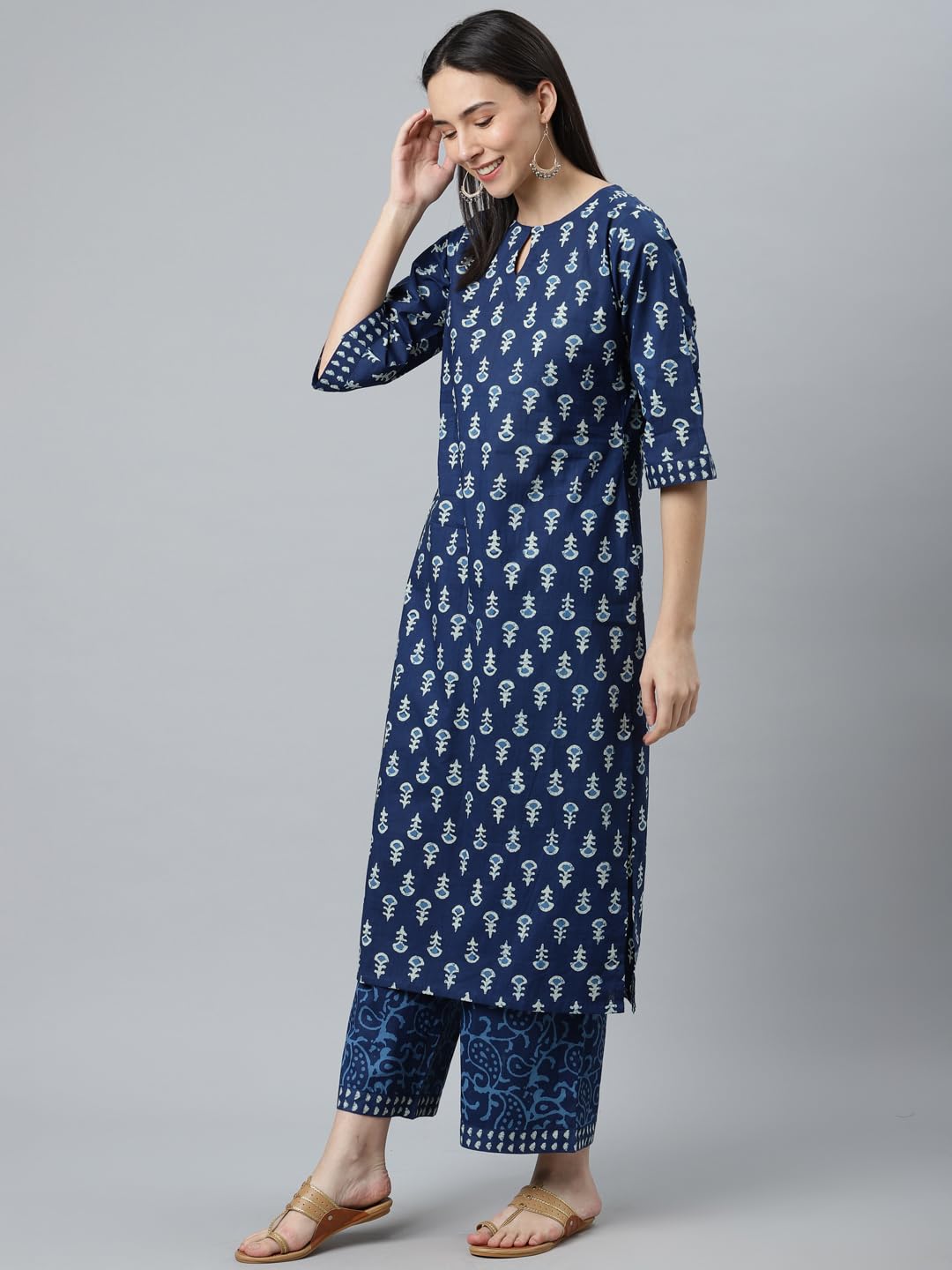 Libas WomenS Cotton Kurta Sets (20158Oh