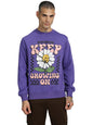 Veirdo Mens Cotton Poly Fleece Regular Fit Graphic Print Sweatshirt