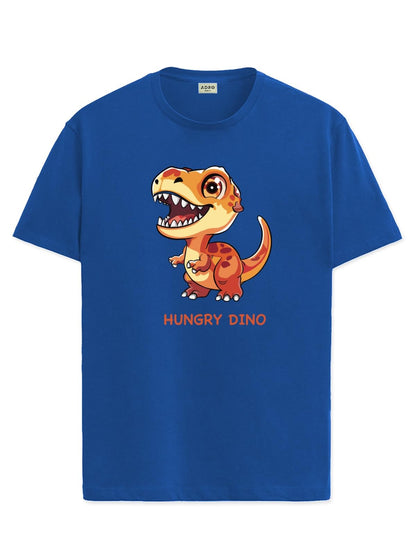 ADRO T Shirts for Boys & Girls || Dinosaur Printed T-Shirt || Ages 3-14 || 100% Cotton Round Neck Tshirt for Boys & Girls||KRN-D